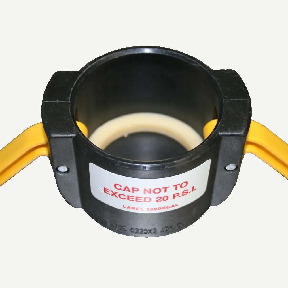 2” QDC dust cap with plastic ears