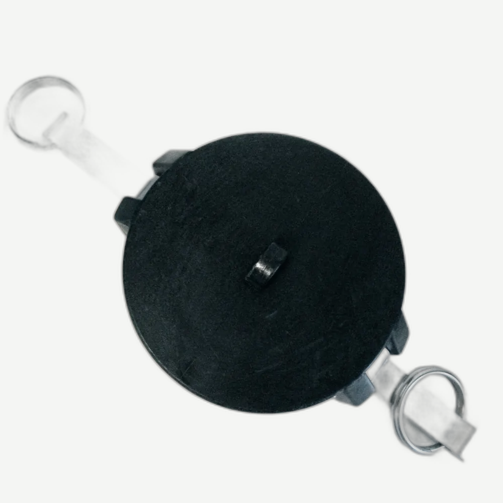 Capuchon antipoussière à levier à came de 3″ en polypropylène avec joint EPDM — 300CAP