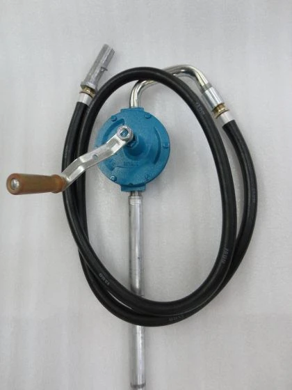 FM-Approved Rotary Hand Pump for Flammable Liquids with Hose — BR210F